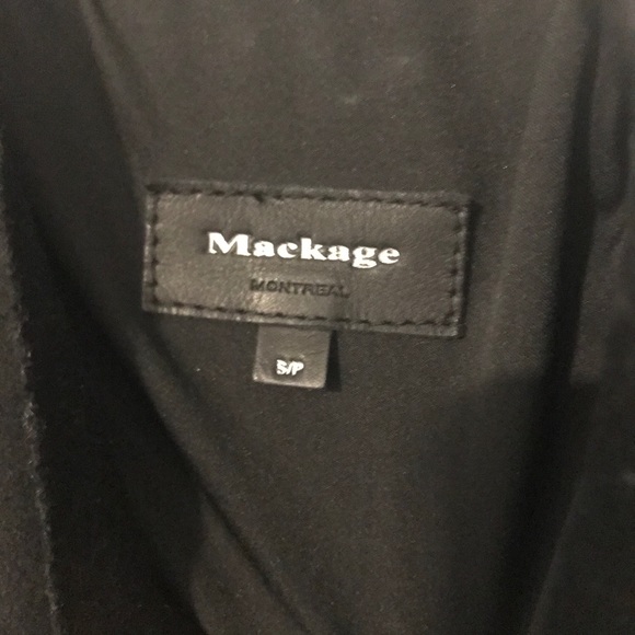 NWOT Mackage Suede&Leather Waterfall Collar Jacket - Picture 6 of 9